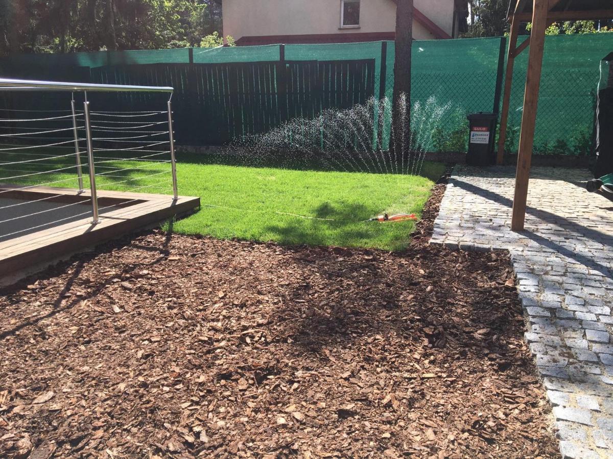 Luksusowy Apartament Pod Lasem, Otwock -Shared Garden, Sauna, Wood Hot Tub! Hot Tub Seasonal! エクステリア 写真